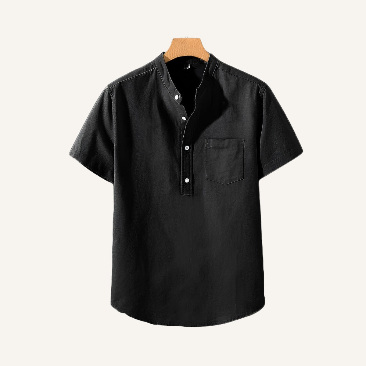 Men's Linen Old Money Shirt Bellacourt