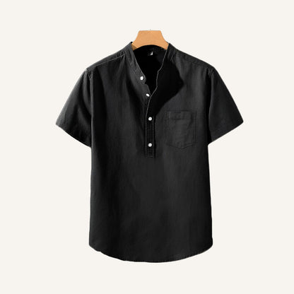 Men's Linen Old Money Shirt Bellacourt