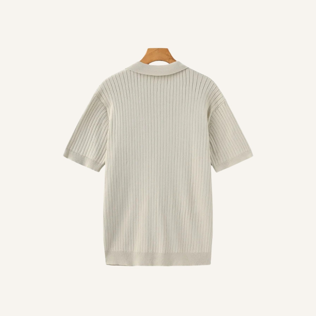 Premium Ribbed Polo Shirt – Sollome