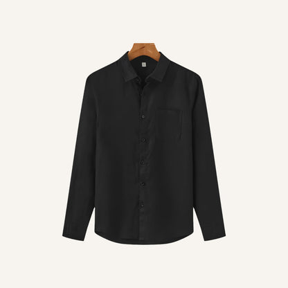 Men’s Long-Sleeve Linen Shirt - Milford
