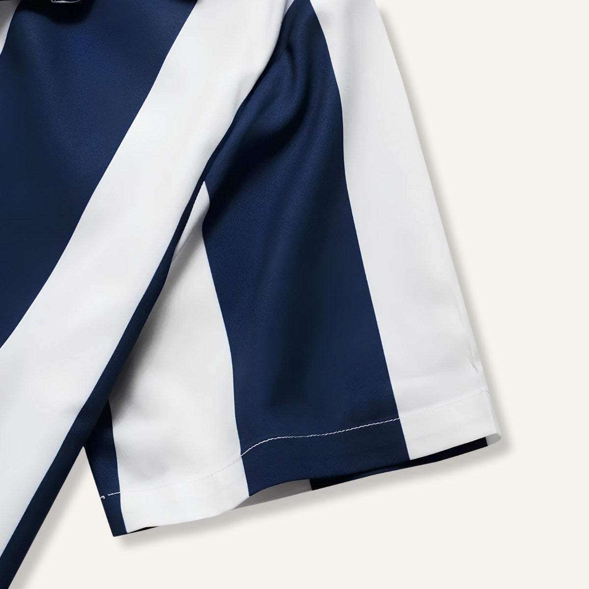 Men's Striped Blue Shirt - Verza
