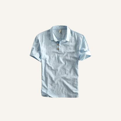 Men’s Linen Polo Shirt - Salerno