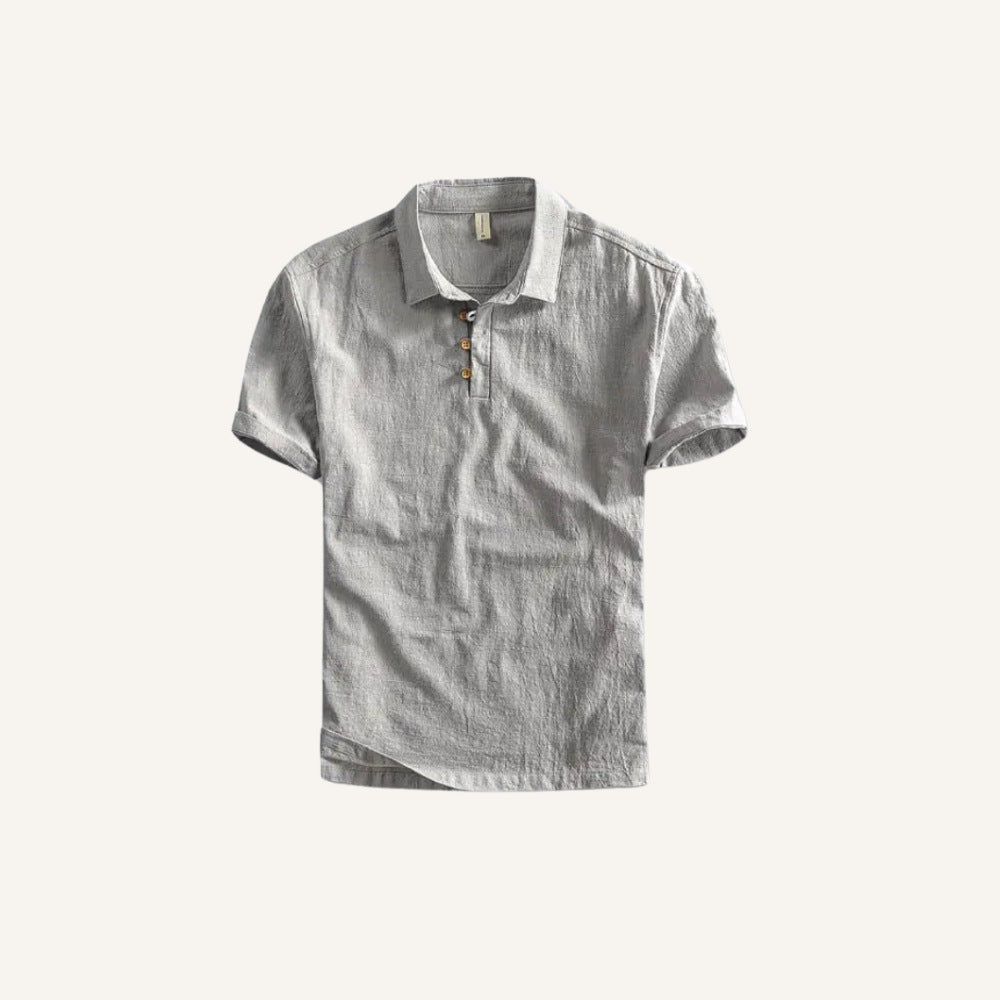 Men’s Linen Polo Shirt - Salerno