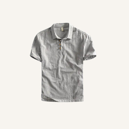 Men’s Linen Polo Shirt - Salerno