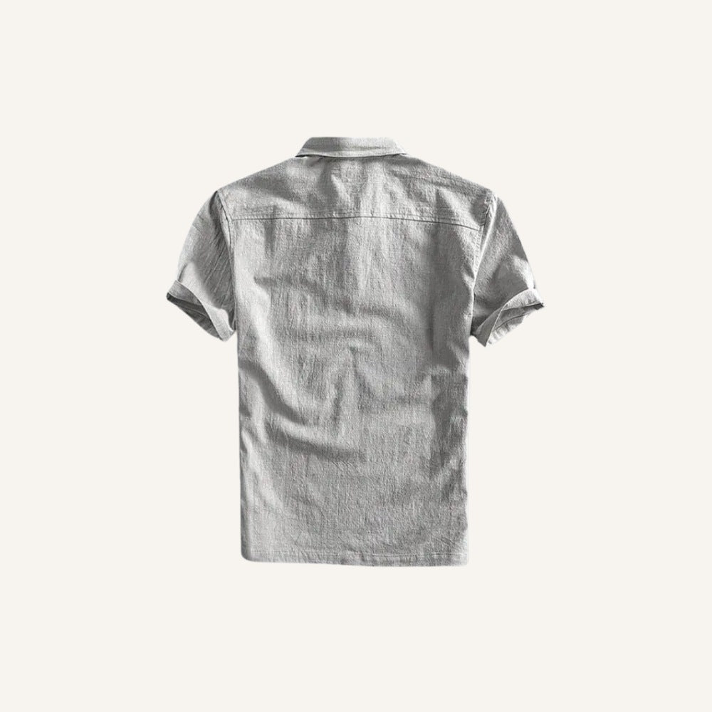 Men’s Linen Polo Shirt - Salerno