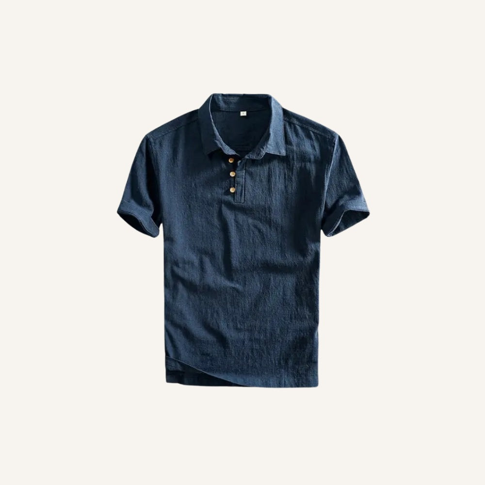 Men’s Linen Polo Shirt - Salerno