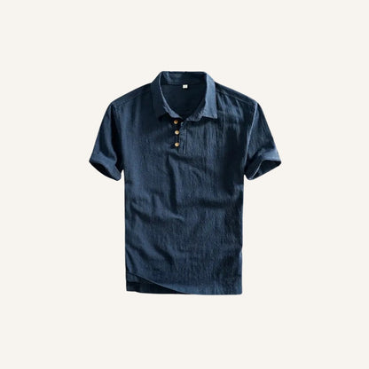 Men’s Linen Polo Shirt - Salerno
