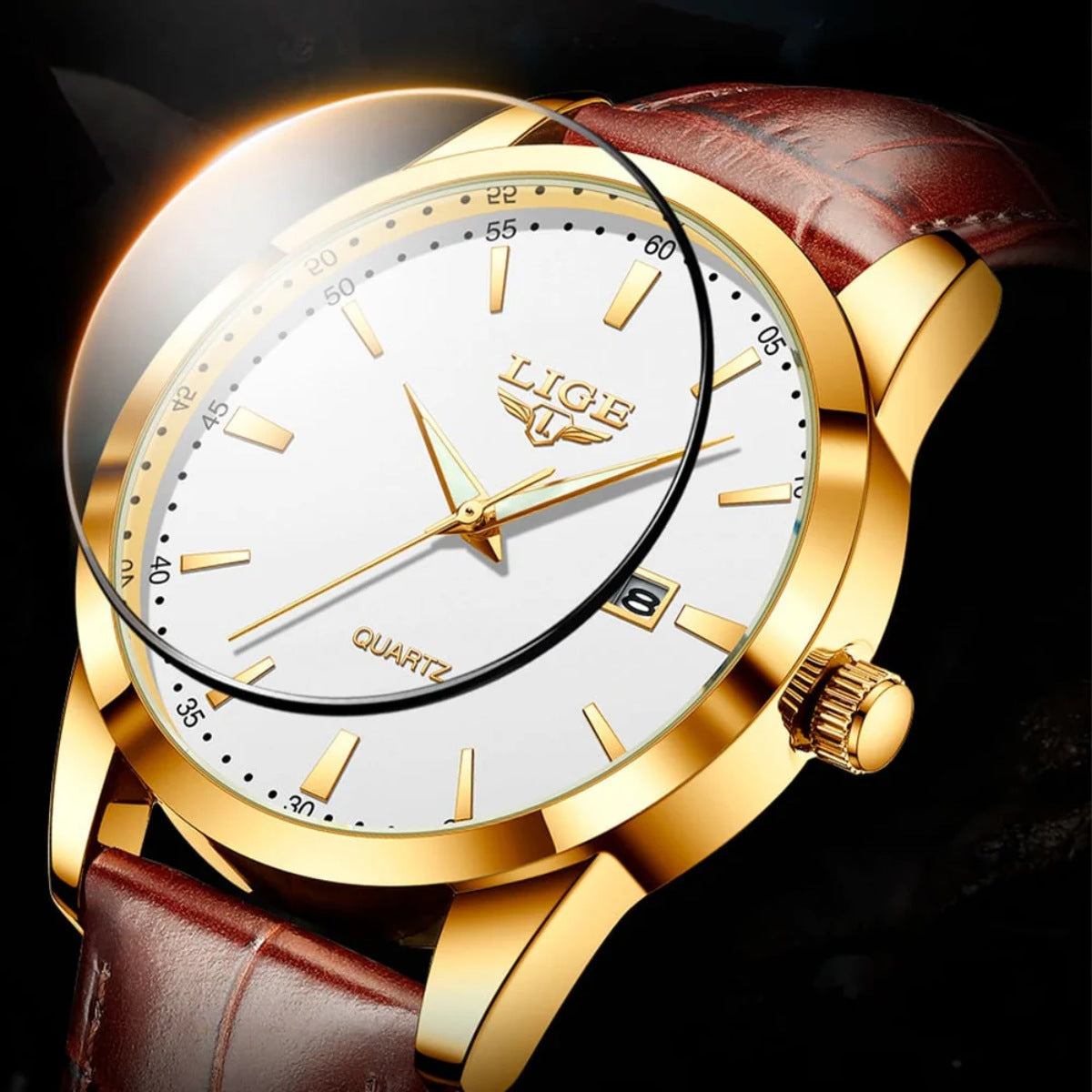 Men's Premium Leather Watch - Santerro