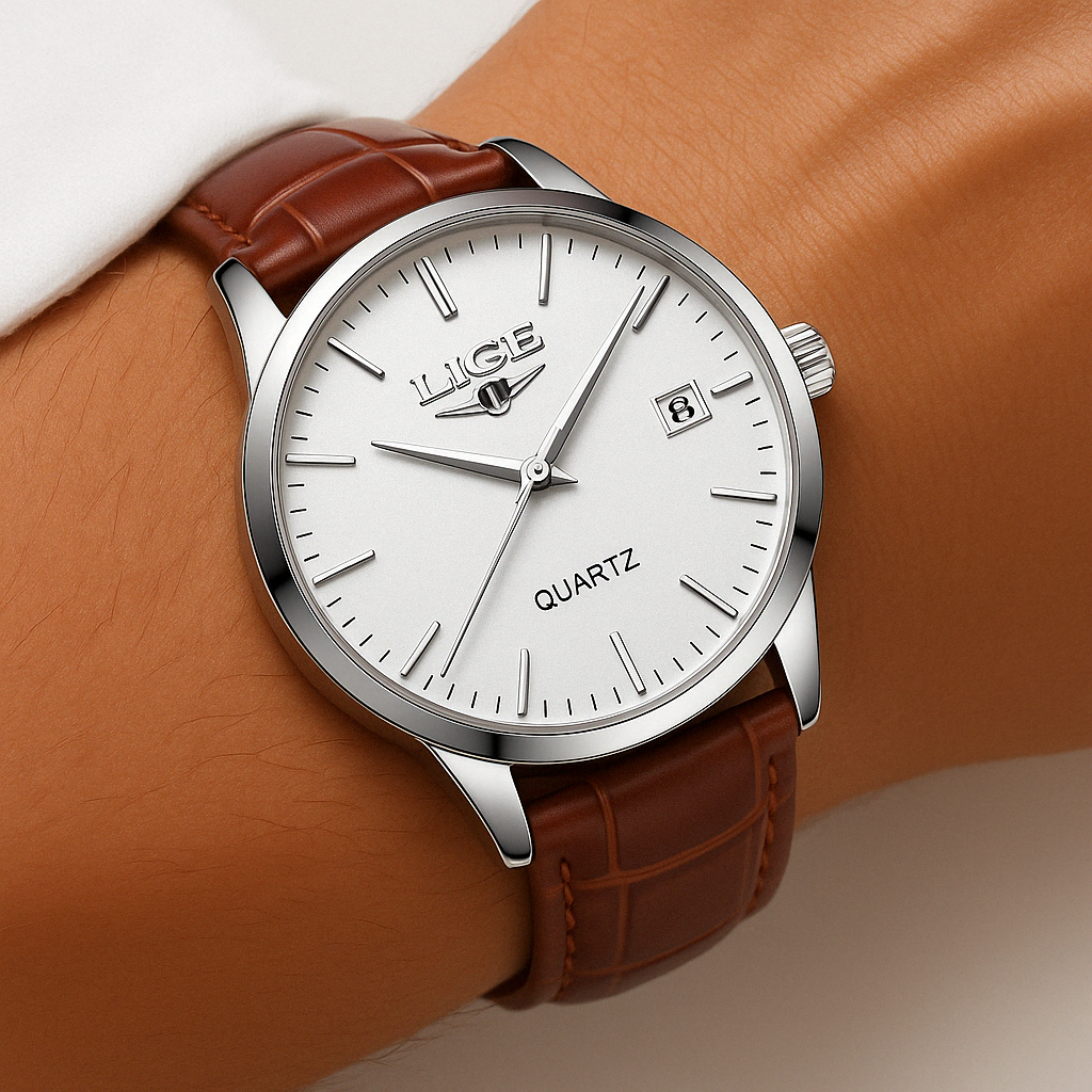 Men's Premium Leather Watch - Santerro
