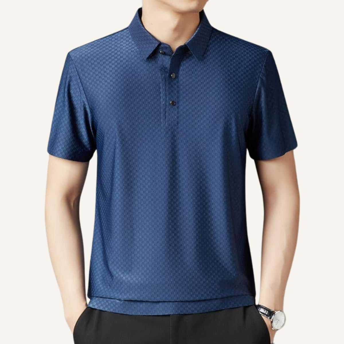 Men’s Premium Nylon Polo Shirt - Hilton