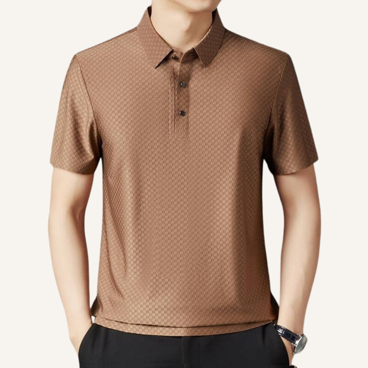 Men’s Premium Nylon Polo Shirt - Hilton