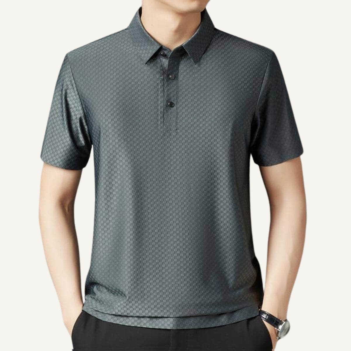Men’s Premium Nylon Polo Shirt - Hilton