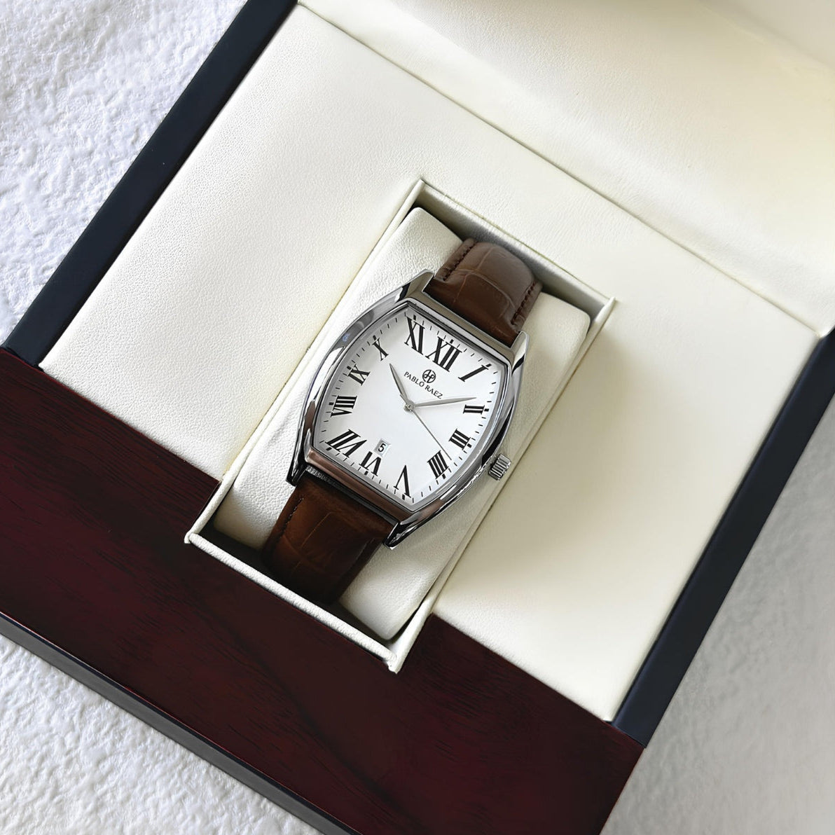 Pablo Raez Leather Watch - Tempus