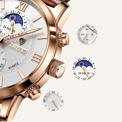Men's Leather Watch - DeVito