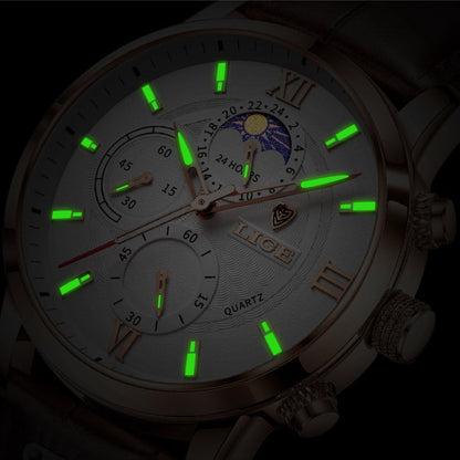 Men's Leather Watch - DeVito
