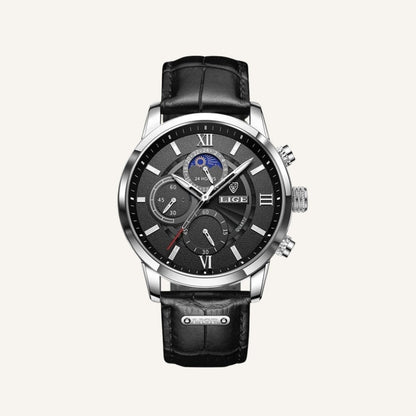 Men's Leather Watch - DeVito
