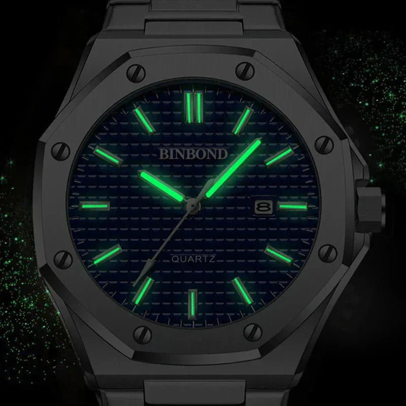 Men's Silver Watch – Blindy
