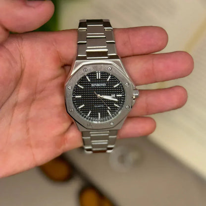 Men's Silver Watch – Blindy