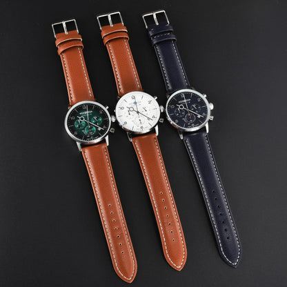 Zeppelin 100 Jahre Green Chronograph Watch