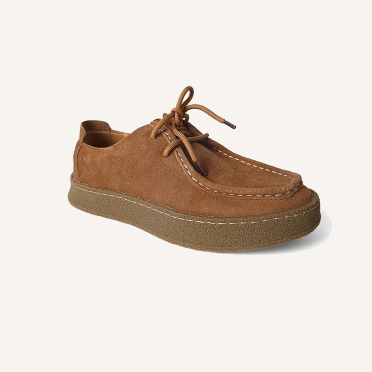 Men’s Suede High-Sole Shoe – Craffito