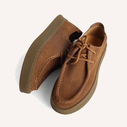 Men’s Suede High-Sole Shoe – Craffito