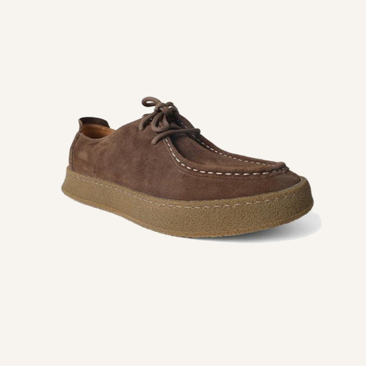 Men’s Suede High-Sole Shoe – Craffito