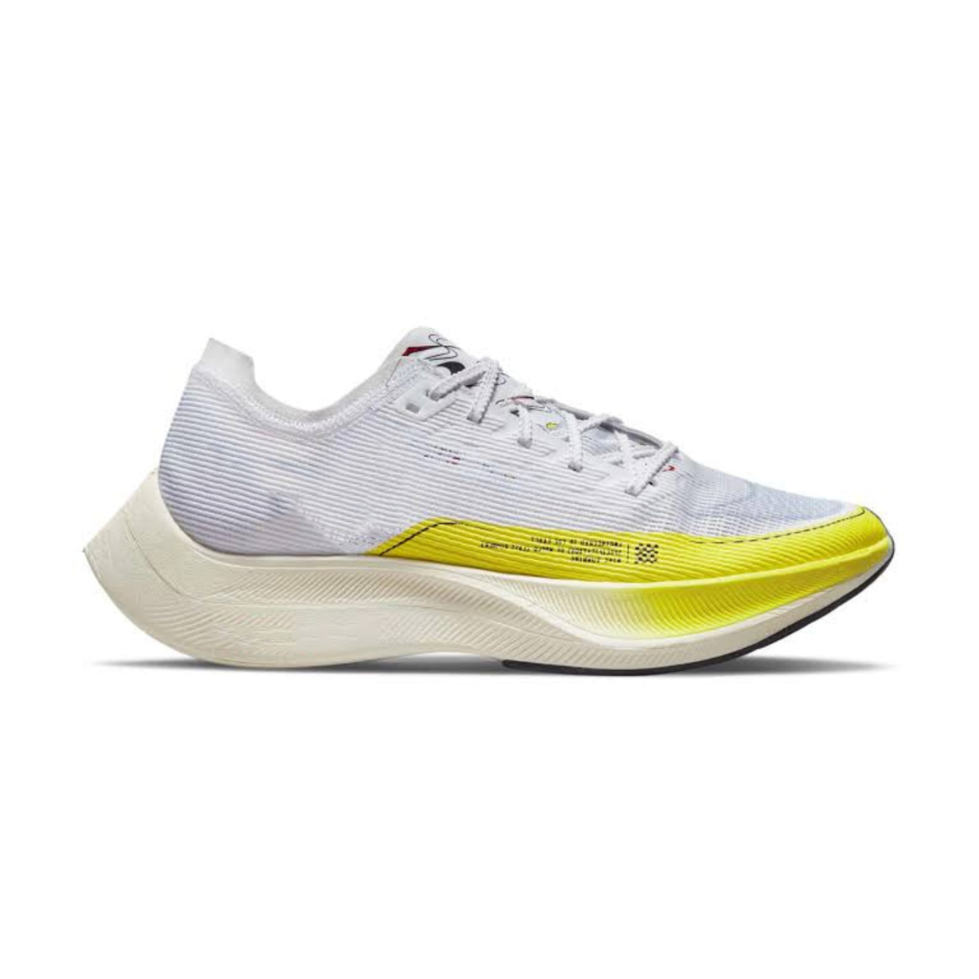ZoomX Vaporfly Next% 2 White Yellow Strike