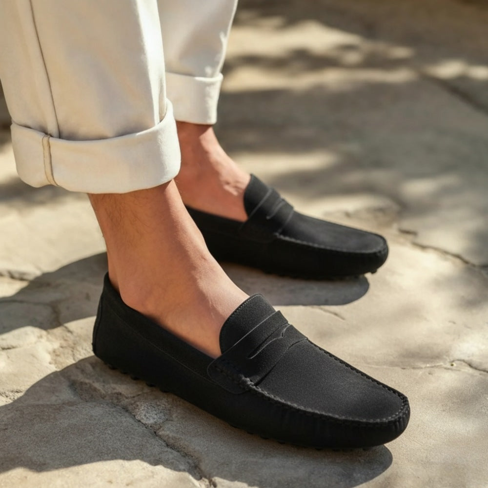 Men's Suede Driver Loafer - Cortez