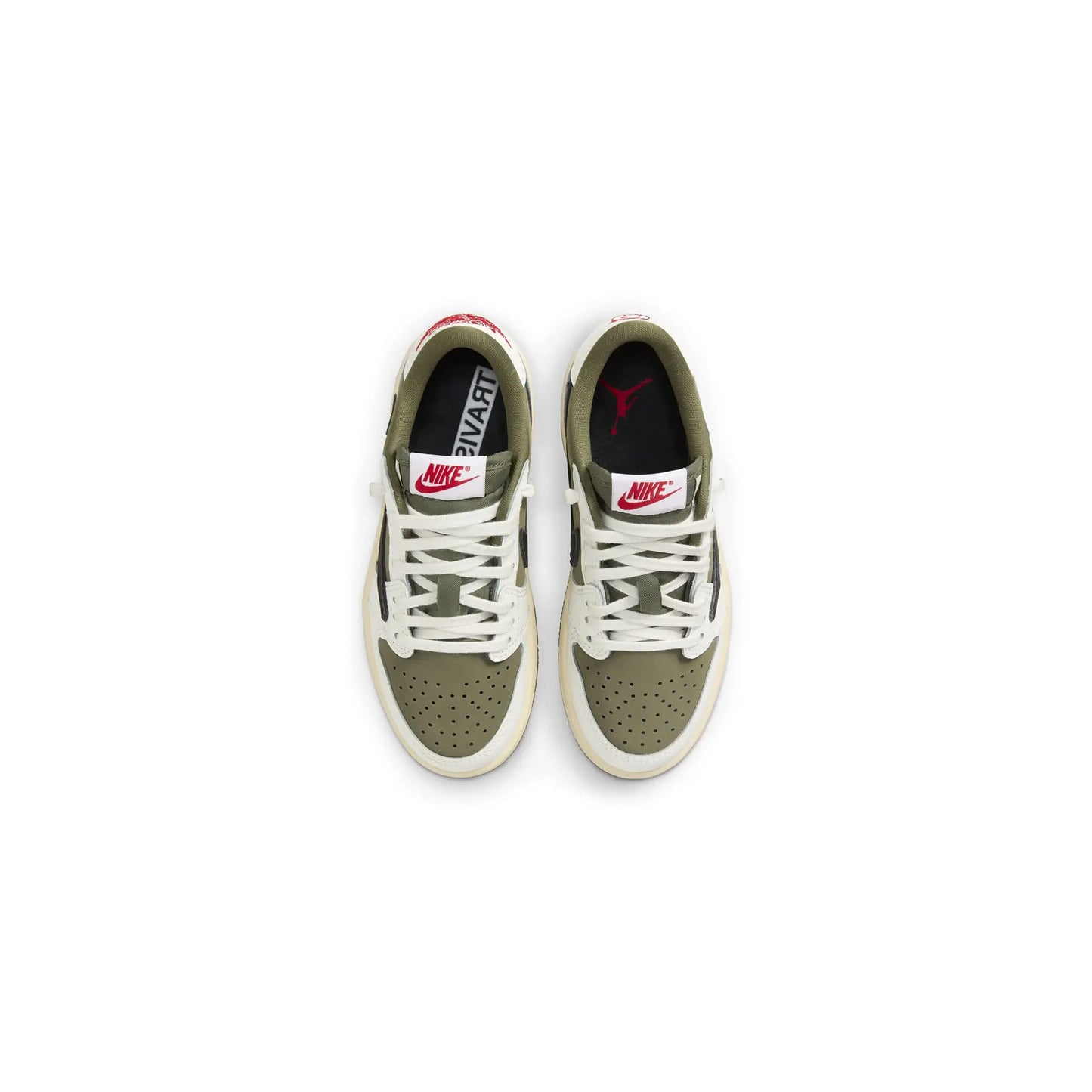 Travis Scott x Air Jordan 1 Low OG Medium Olive (PS)